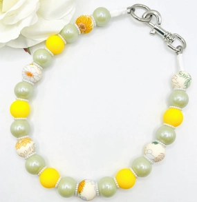 1930's Flora Vintage Glam Beaded Collar