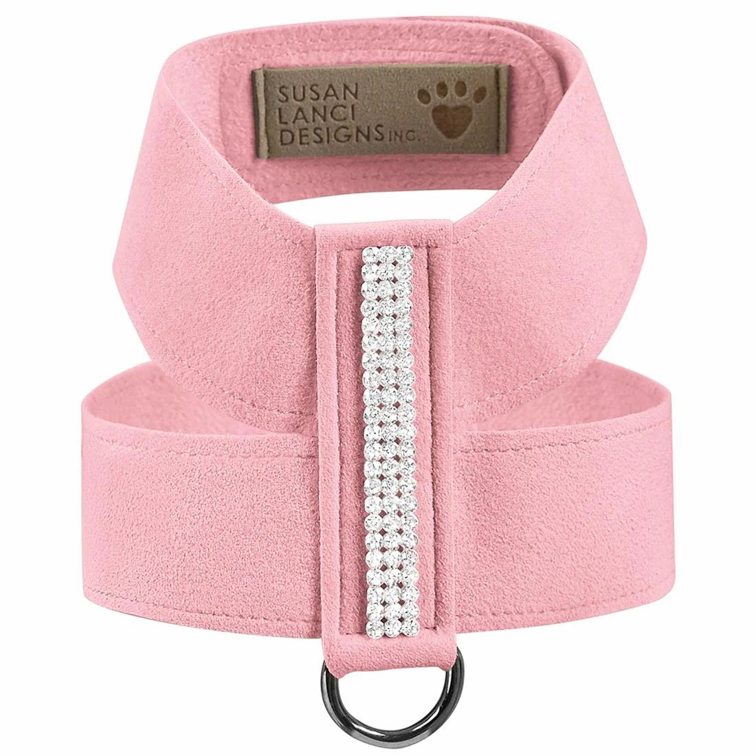 3 Row Giltmore Tinkie Dog Harness Puppy Pink