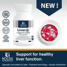*CHILLED* Rocks Nutraceuticals Liver  60caps