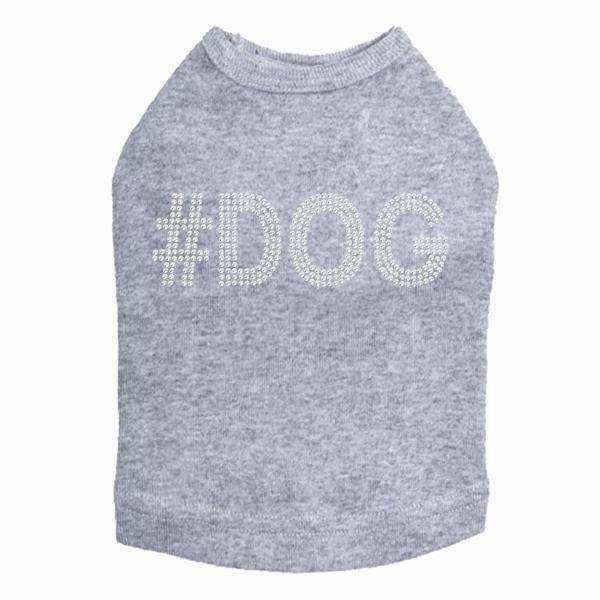 #Dog Rhinestone Dog Tank