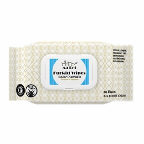 Aapet Furkid Wipes Baby Powder 88 Pieces