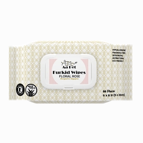Aapet Furkid Wipes Floral Rose 88 Pieces