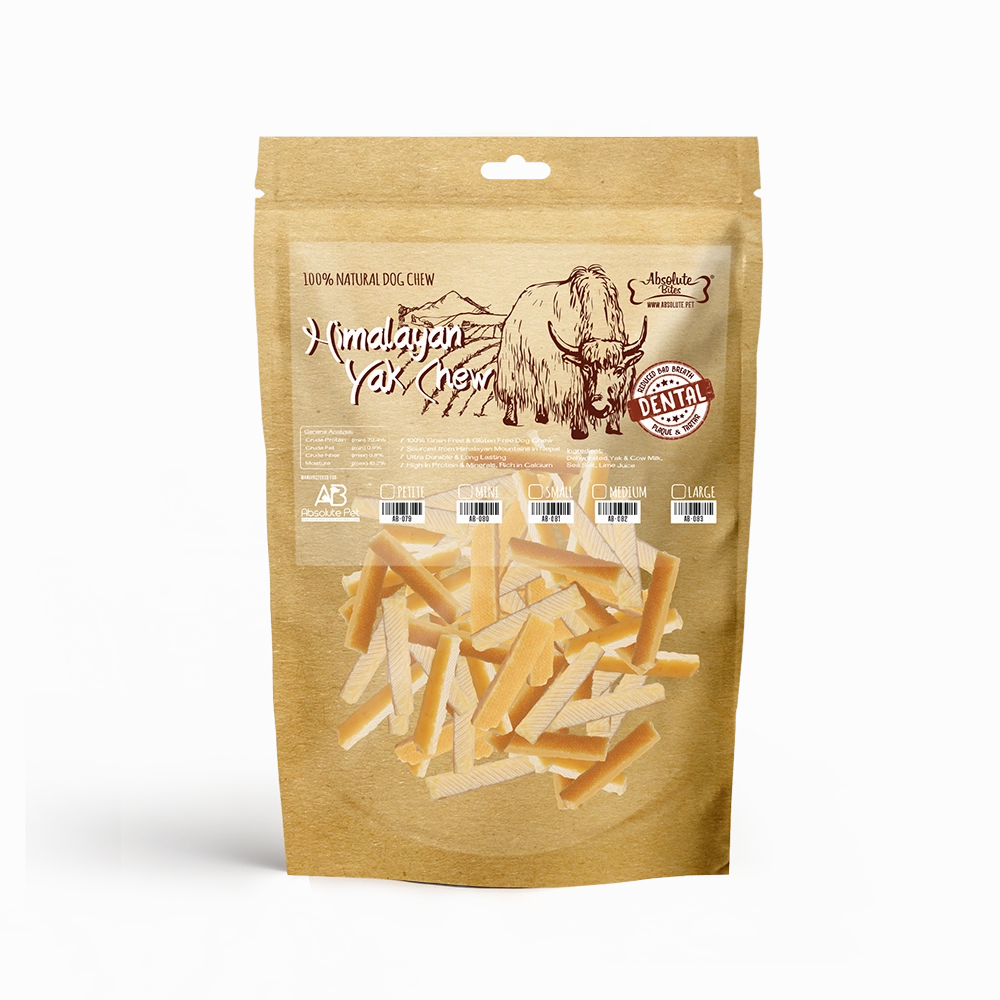 Absolute Bites Himalayan Yak Chew Petite 120g
