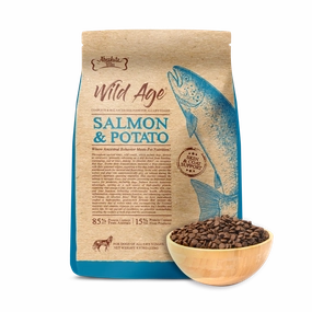 Absolute Bites Wild Age Dog Salmon & Potato Complete & Balanced For All Life Stages 22lbs (EXPIRY SEP 2025)