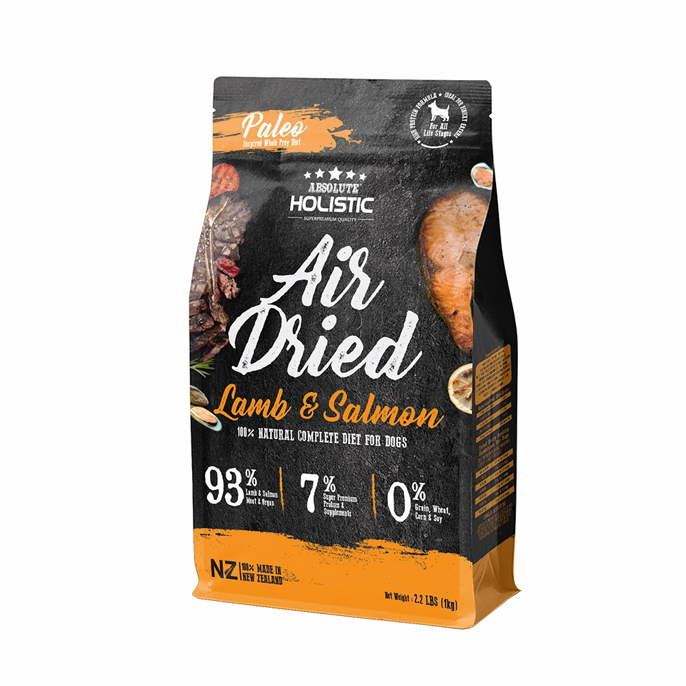 Absolute Holistic Dog Air-Dried Lamb & Salmon 1kg