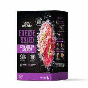 Absolute Holistic Dog Freeze Dried Raw Patties Venison & Beef 12.7oz (EXPIRY 13 JUL 2025)