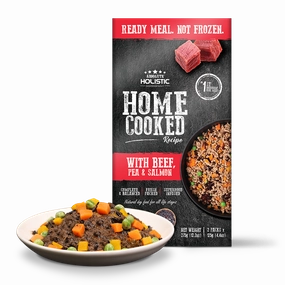 Absolute Holistic Dog Home Cooked Recipe Beef, Pea & Salmon 375g
