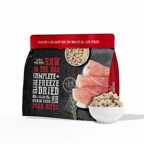 Absolute Holistic Dog Raw in the Bag Complete Freeze Dried Pork Bites 14oz