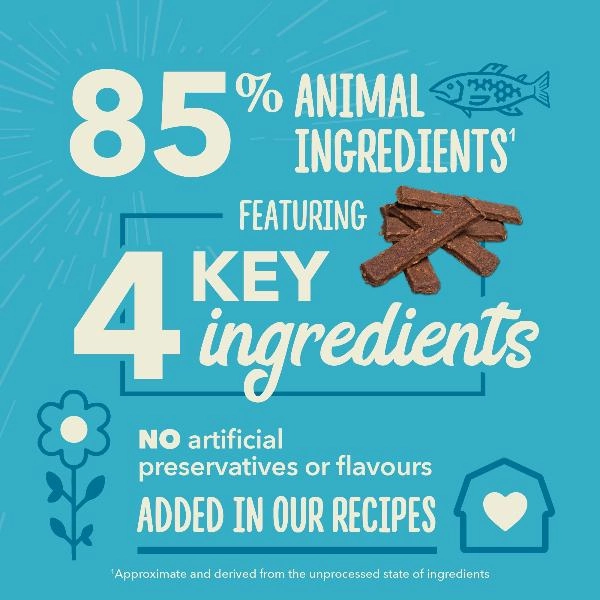 ACANA Chewy Strips Dog Treats - Skin, Coat & Digestive Support Fish Recipe
