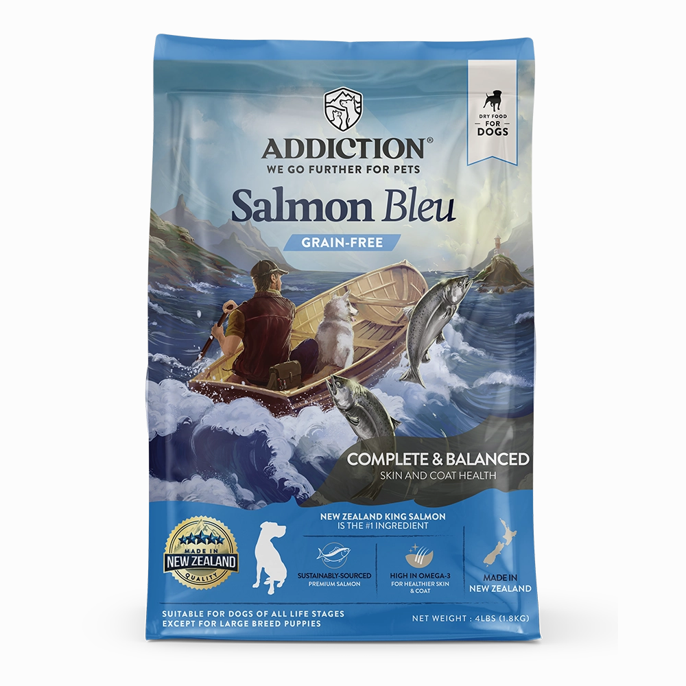Addiction Dog Salmon Bleu 4lb
