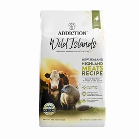 Addiction Dog Wild Islands Highland Meats 20lb