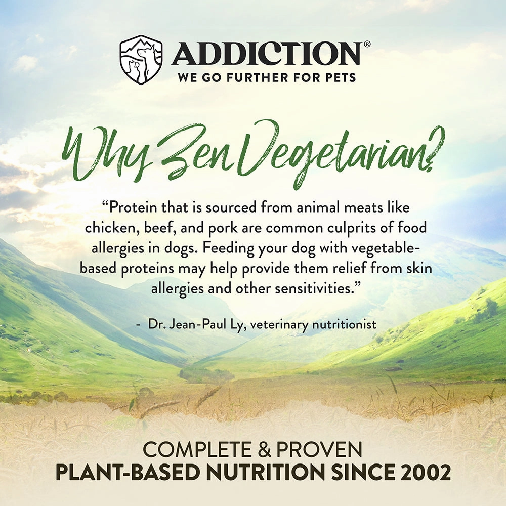 Addiction Dog Zen Vegetarian 4lb