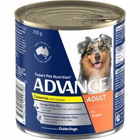 ADVANCE - Adult All Breed Chicken Casserole Dog Wet Food (700g)
