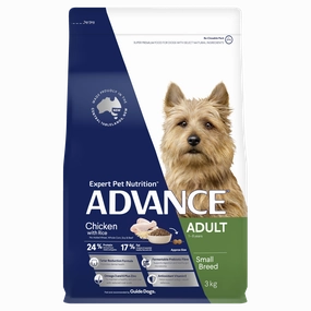 ADVANCE - Adult Small Breed Chicken with Rice Dog Dry Food (3kg)