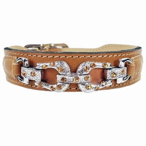 After Eight Collection Dog Collar Natural
