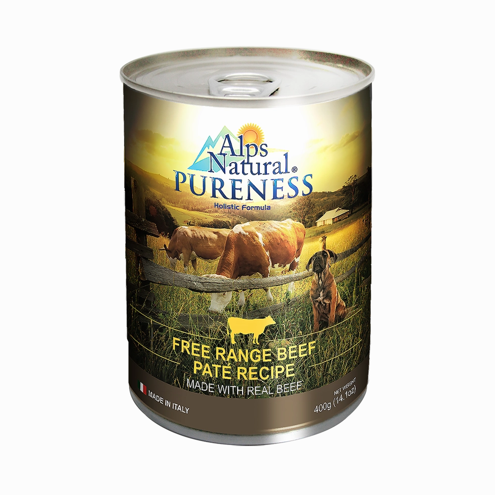 Alps Natural Dog Pureness Free Range Beef 400g