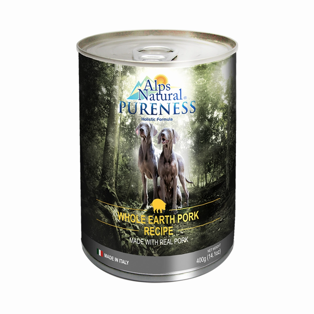 Alps Natural Dog Pureness Whole Earth Pork 400g