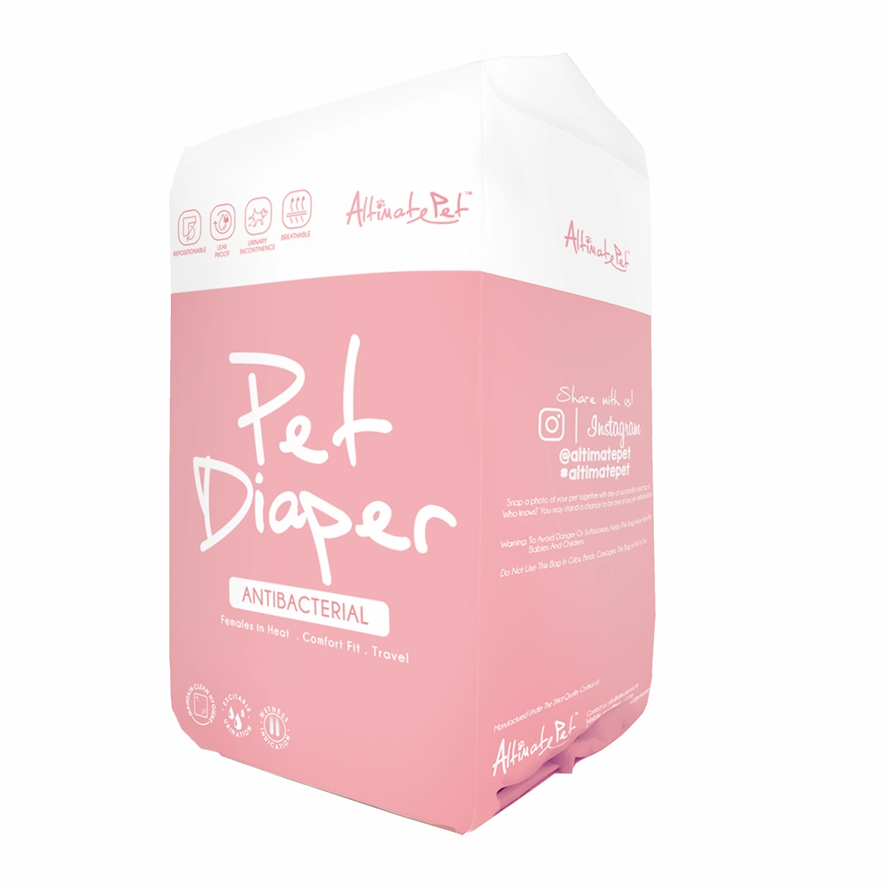 Altimate Pet Antibacterial Pet Diaper Small Breed 18pcs