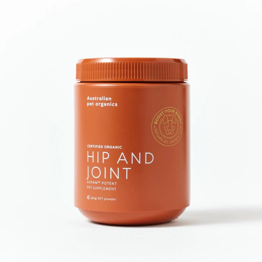 Australian Pet Organics Dog Hip And Joint Powder Supplement 480g