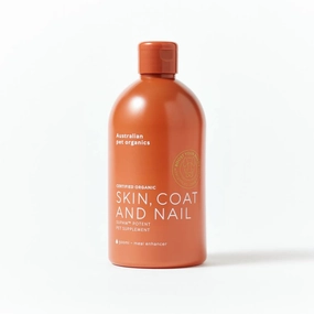 Australian Pet Organics Dog Skin, Coat And Nail Oil Supplement 500ml