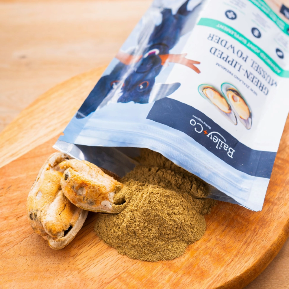 Bailey Co Dog Freeze-Dried Advanced Joint Supplement New Zealand Green-Lipped Mussel 150g