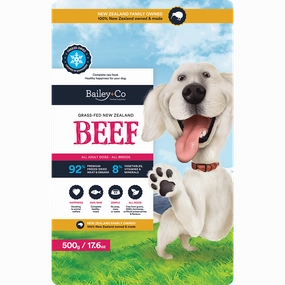 Bailey Co Dog Freeze-Dried Grass-Fed New Zealand Beef 1.2kg