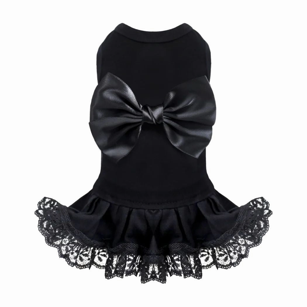 Ballerina Dog Dress Black XXS