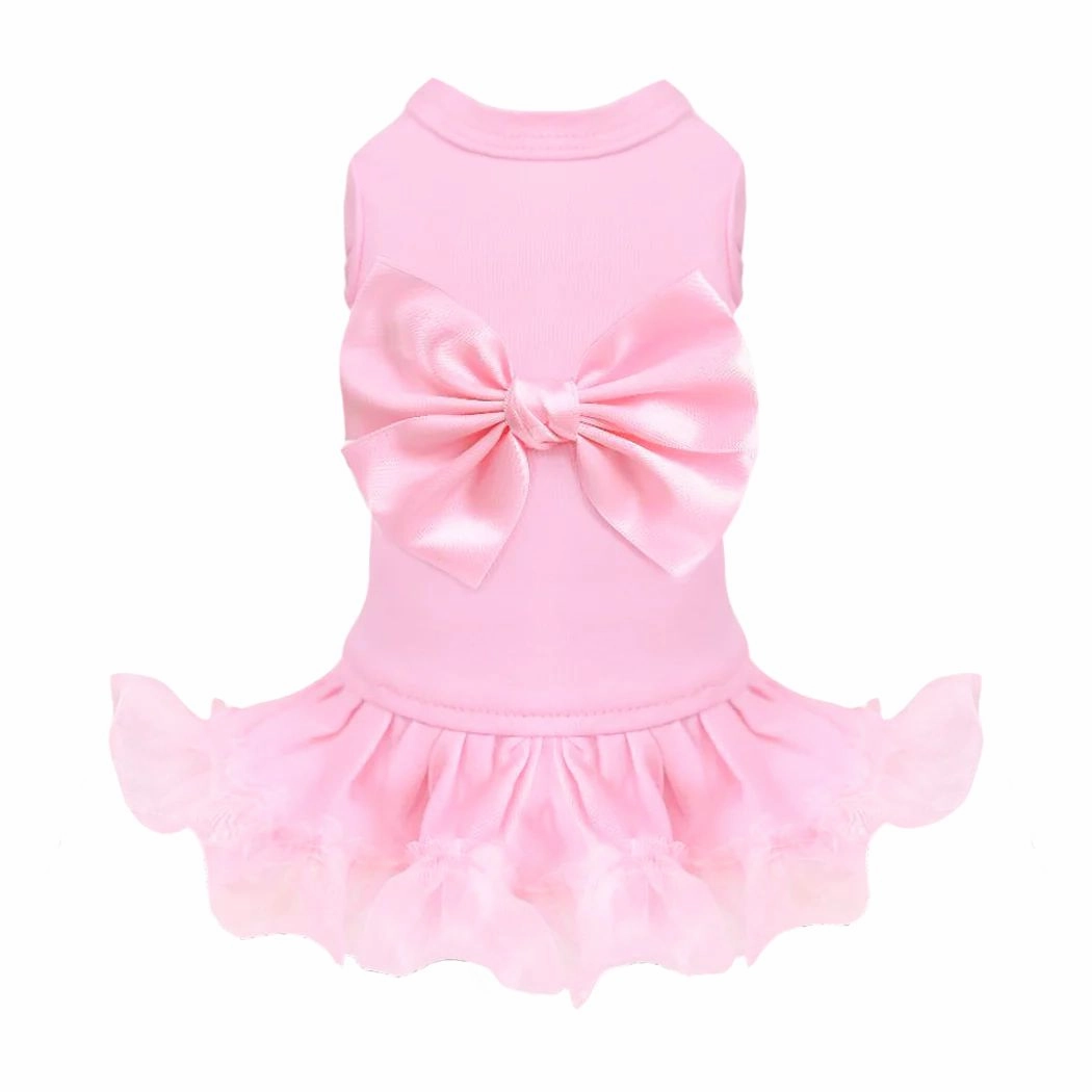 Ballerina Dog Dress Pink