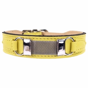 Barclay Collection Dog Collar Canary Yellow
