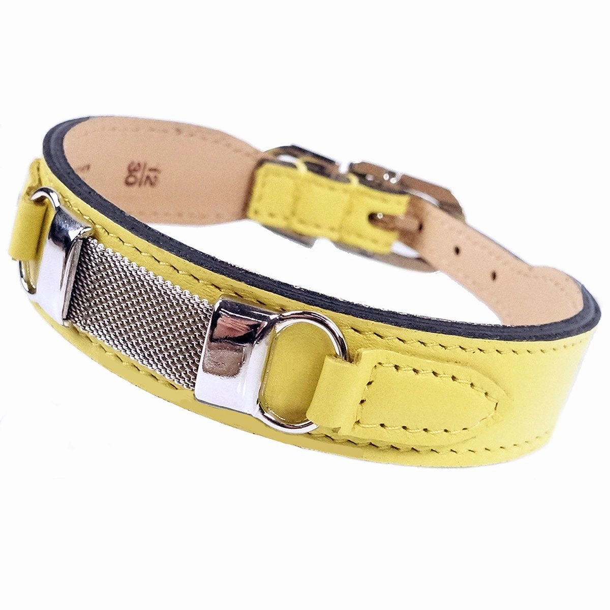 Barclay Collection Dog Collar Canary Yellow
