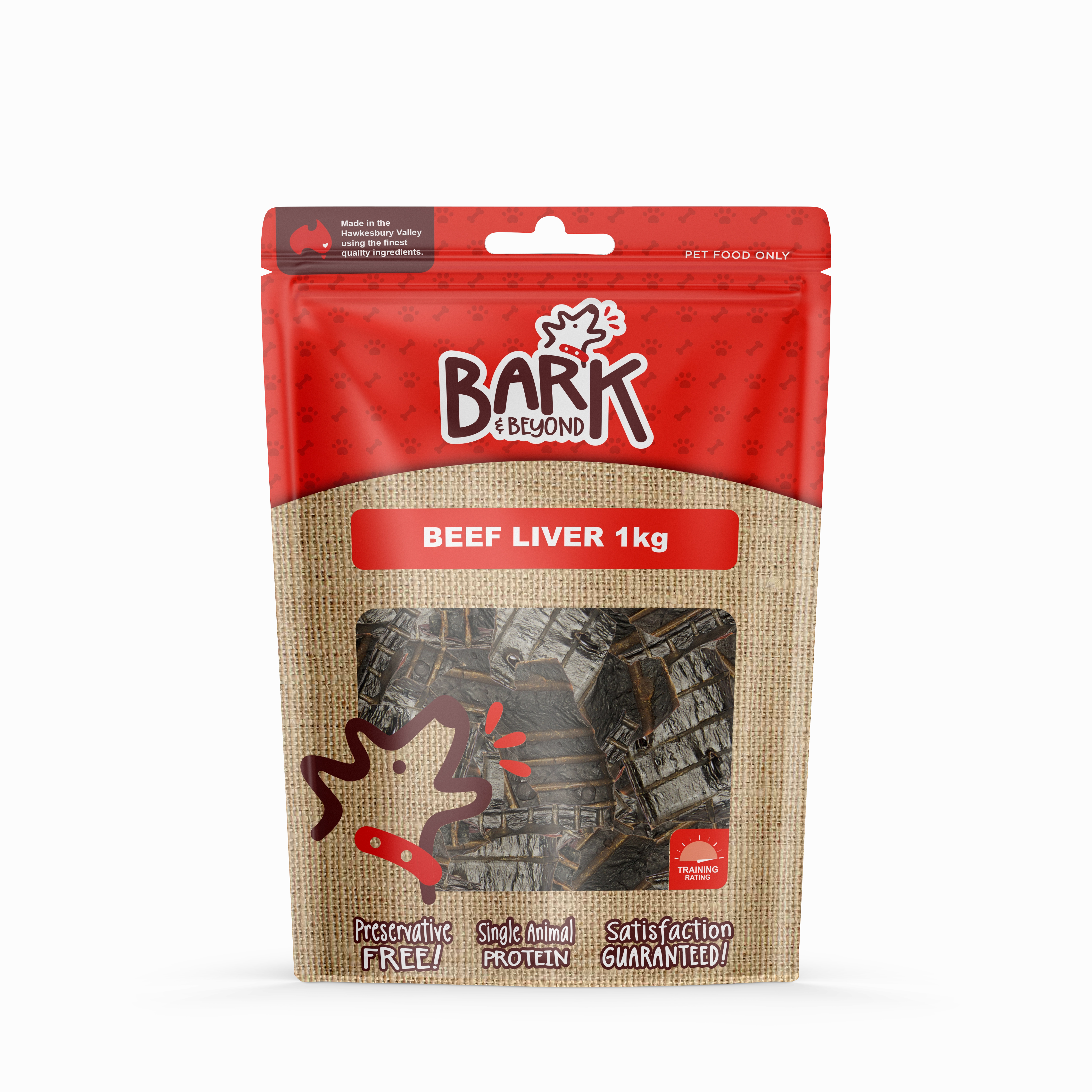 Bark & Beyond - Beef Liver (1kg)