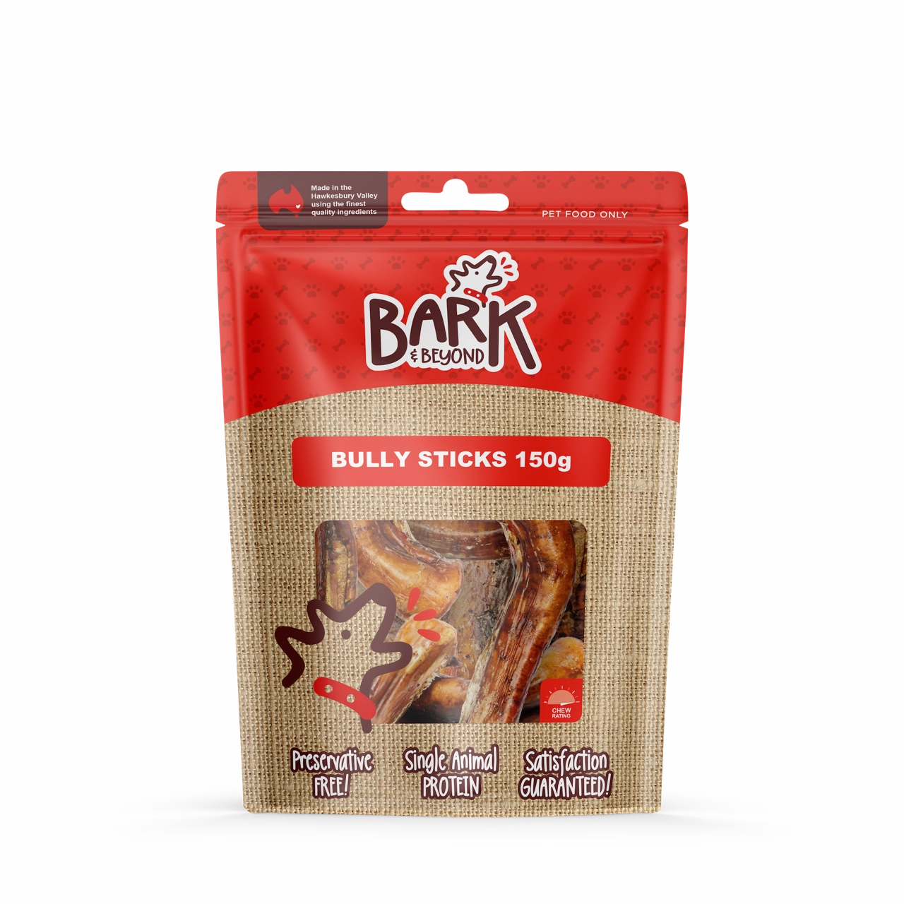 Bark & Beyond - Bully Sticks (150g)