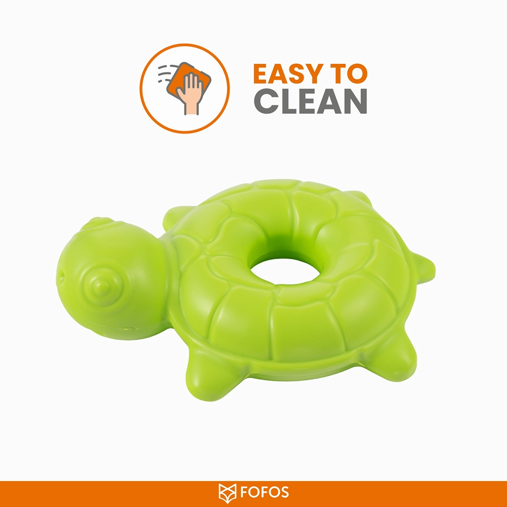 Barkbutler x Fofos Ocean Turtle Squeaky Chew Toy for Dogs
