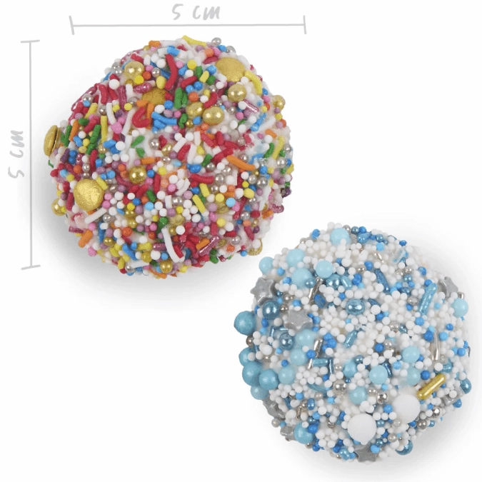 Barney's Barkery Dog Cupcake Duo - Blue/Multi