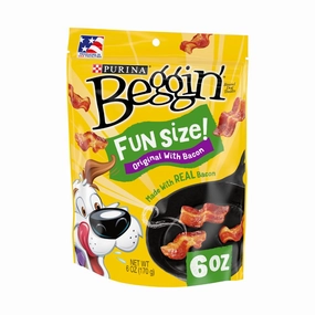 Beggin Dog Treat Fun Size Original With Bacon 6oz (EXPIRY SEP 2025)