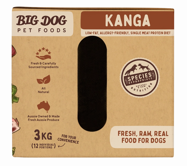 Big Dog - Kangaroo Allergy for Dogs (3kg)