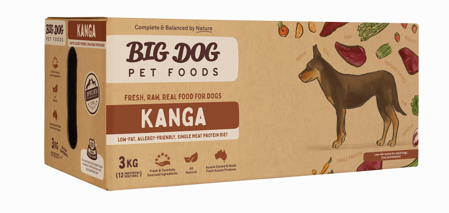 Big Dog - Kangaroo Allergy for Dogs (3kg)
