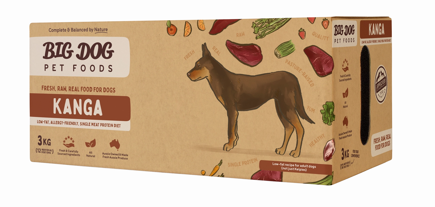 Big Dog - Kangaroo Allergy for Dogs (3kg)