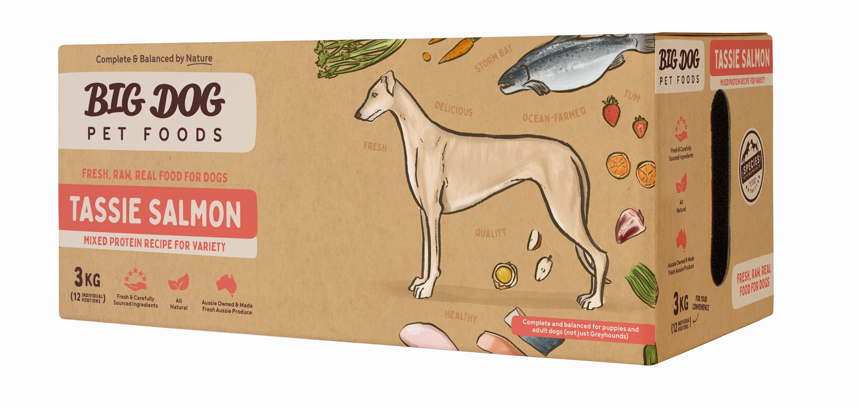 Big Dog - Tasmania Salmon for Dogs (3kg)