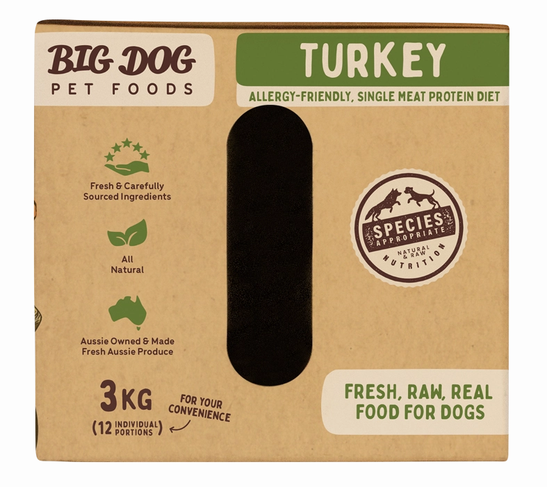 Big Dog - Turkey Allergy for Dogs (3kg)