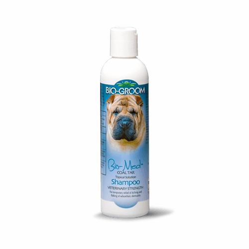 Bio-Groom Bio Med Coal Tar Tropical Solution Shampoo for Dogs 8oz