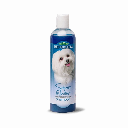 Bio-Groom Super White Coat Brightener Shampoo for Dogs 12oz