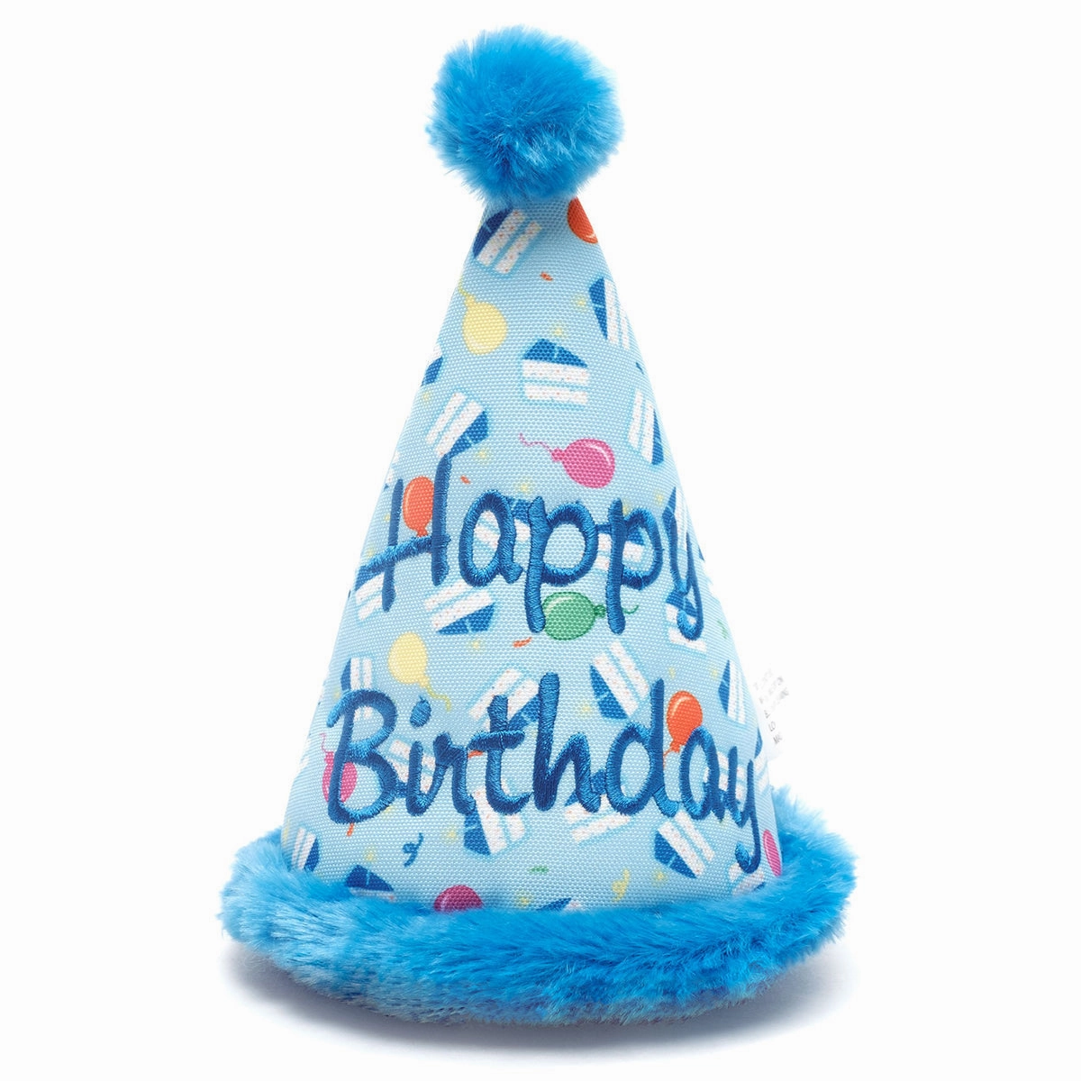Birthday Boy Hat Dog Toy