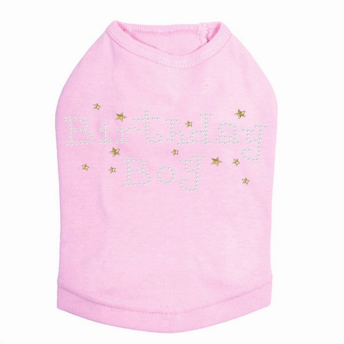 Birthday Girl With Stars Rhinestone Dog Tank