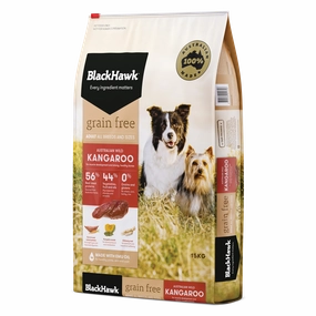 Black Hawk - Grain Free Kangaroo Dog Dry Food (15kg)
