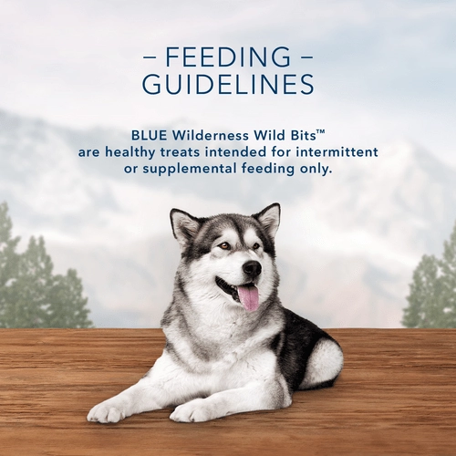 BLUE Wilderness Trail Treats Wild Bits Duck Recipe Dog Training Treats