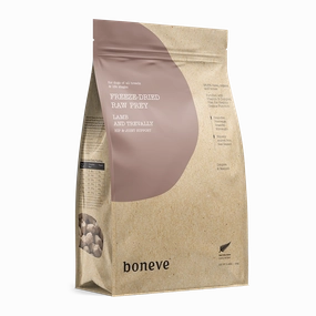 Boneve Dog Freeze-Dried Raw Prey Free-Range Grass-Fed Lamb & Trevally 100g