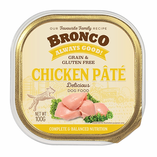Bronco Dog Chicken Pate 100g