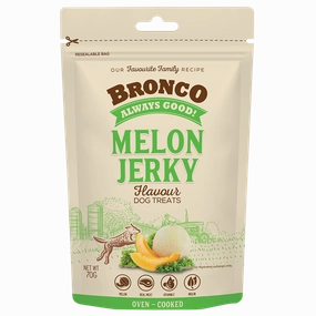 Bronco Dog Jerky Melon 70g