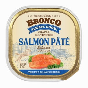 Bronco Dog Salmon Pate 100g